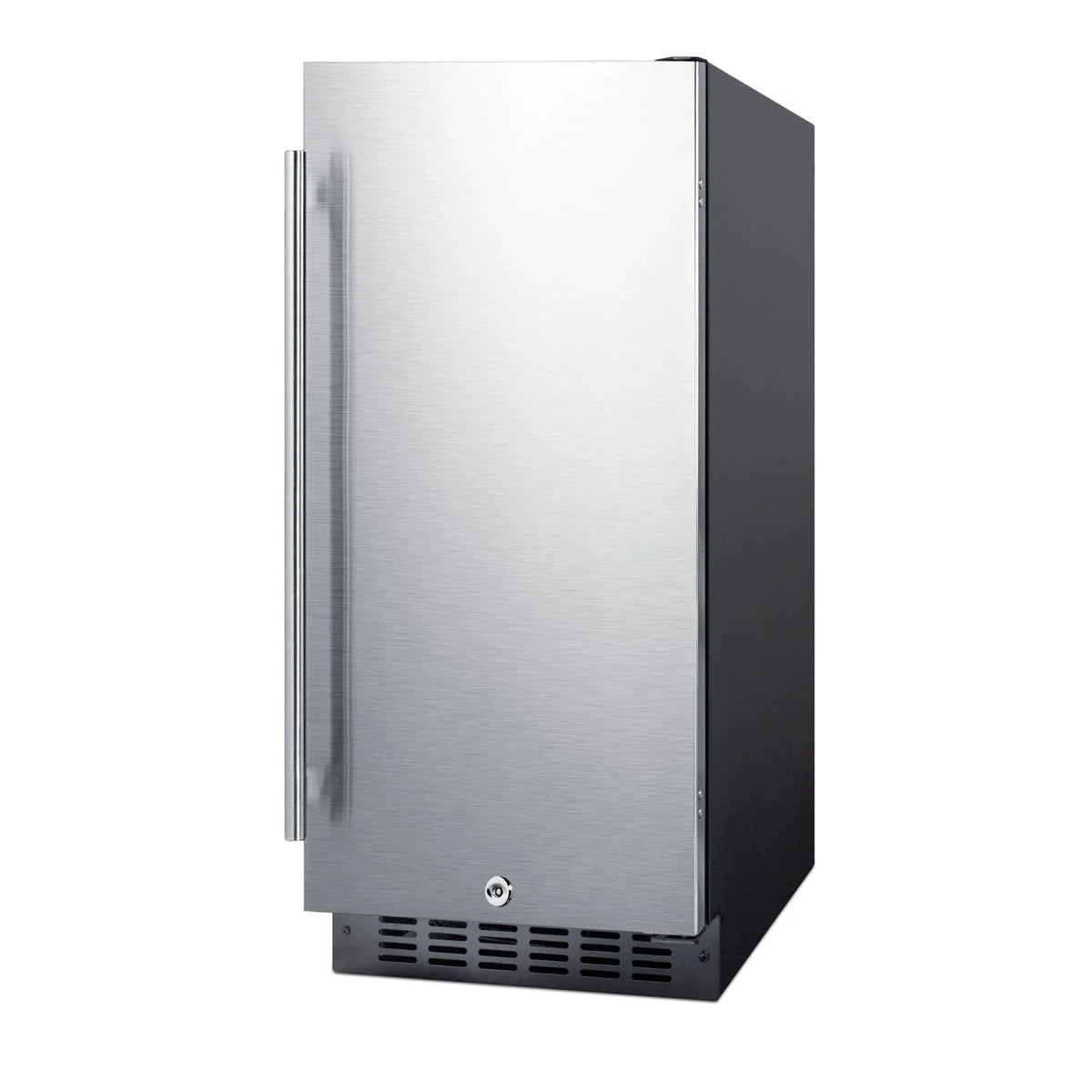 15-Inch 3.0 Cu. Ft. Outdoor Beverage Refrigerator Stainless Steel Black Q729