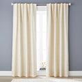 Blackout Abstract Curtain Panel 50" x 84" Gold H5141