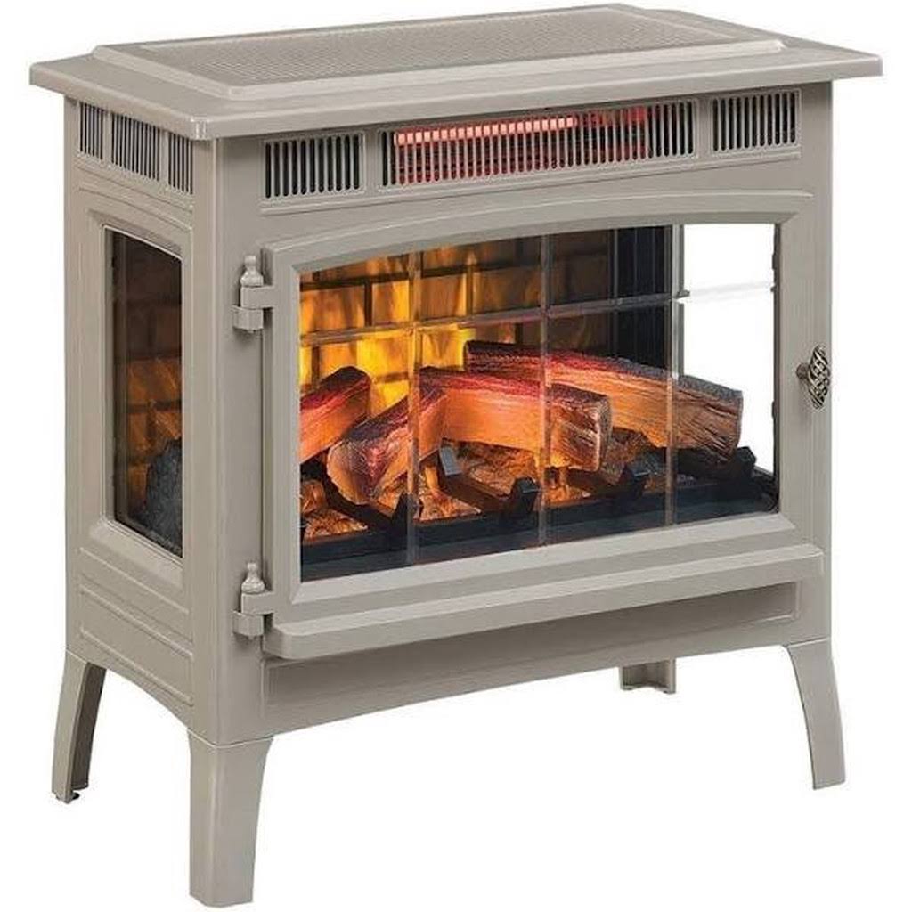 3D Infrared Electric Fireplace Stove with Remote Control F74645