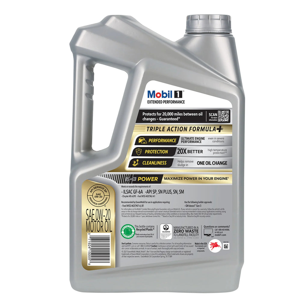 Full Synthetic Motor Oil 0W-20, 5 Quart L5900