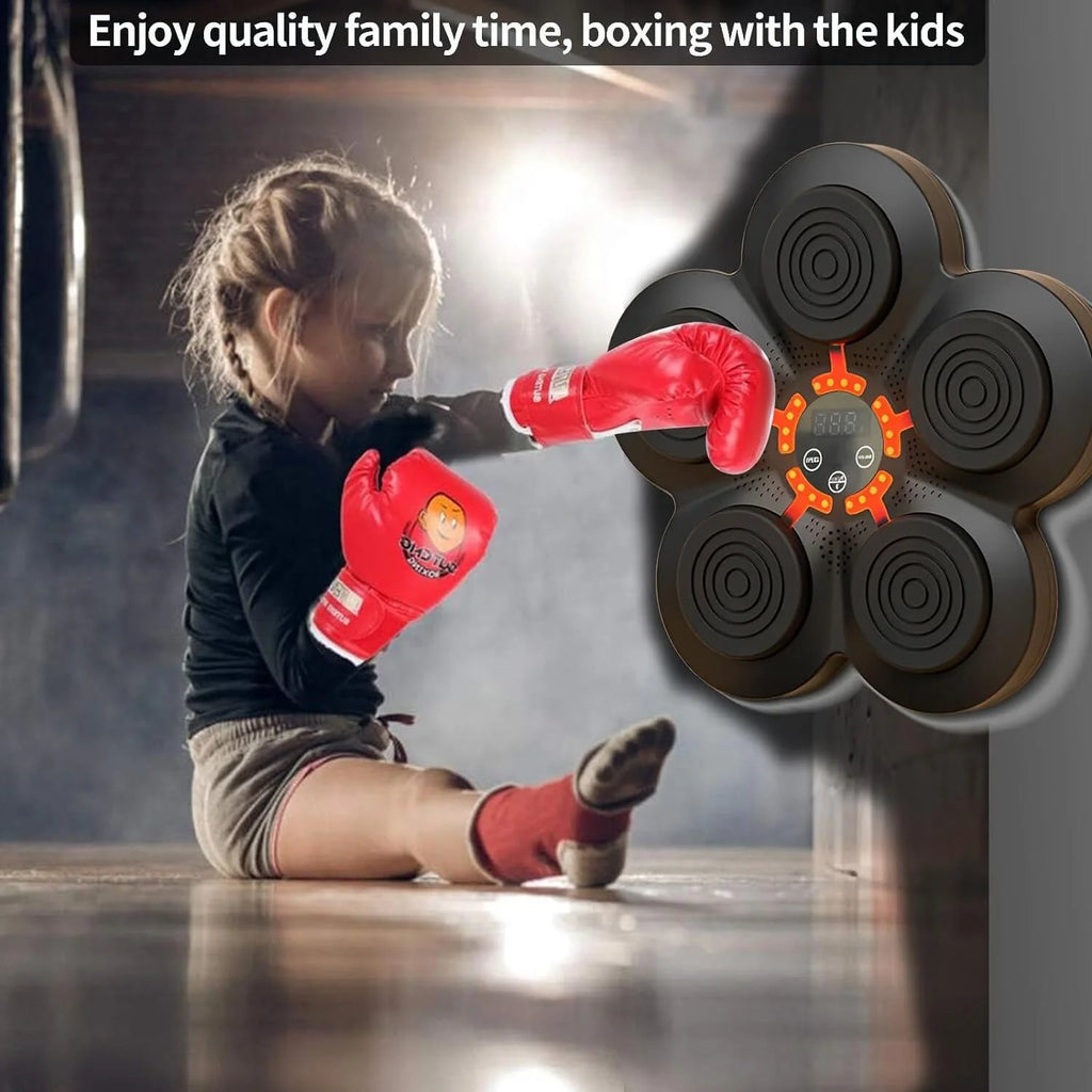 Wall Mounted Bluetooth Music Boxing Machine with Boxing Gloves Z60524