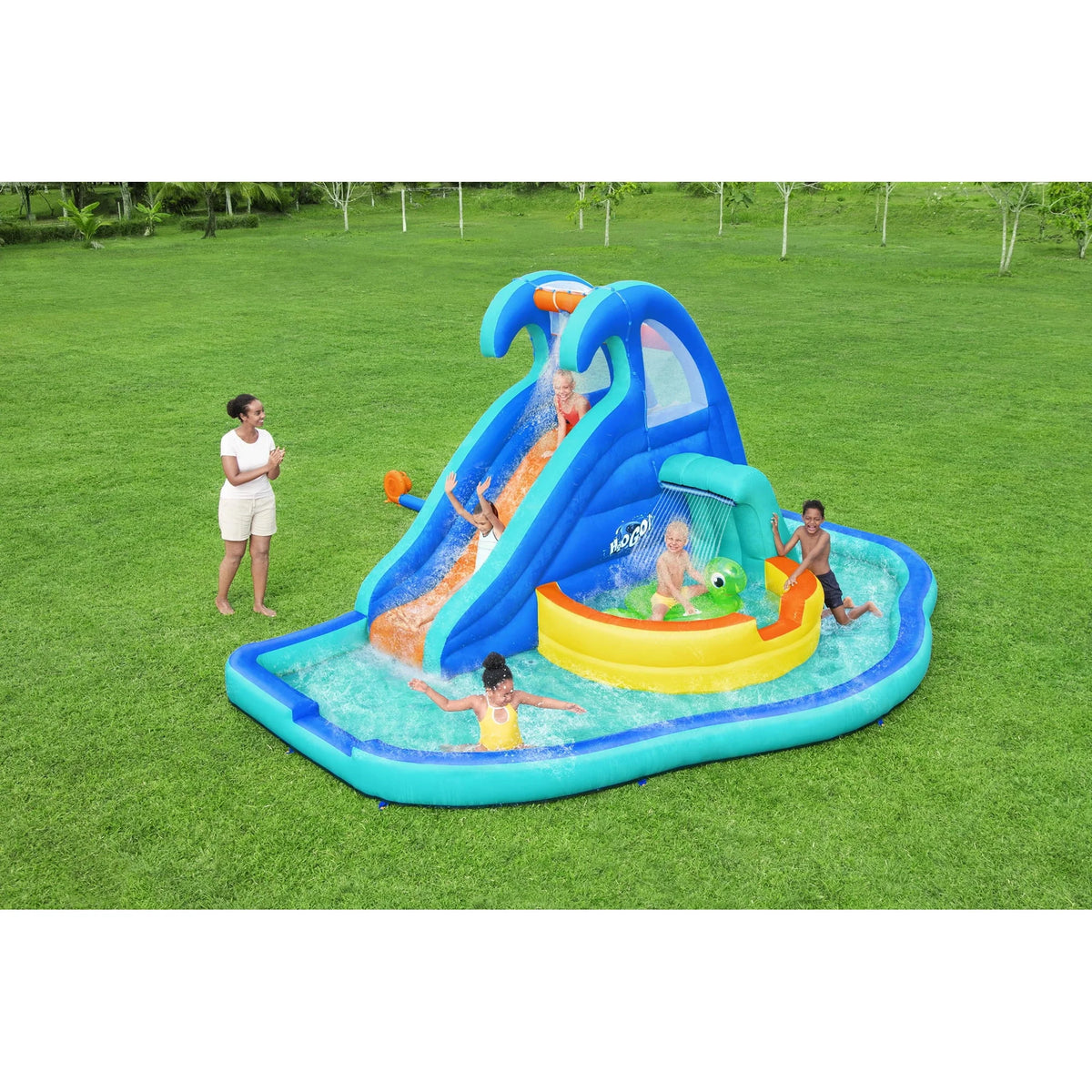 Inflatable Water Park & Ride-On Float P3609