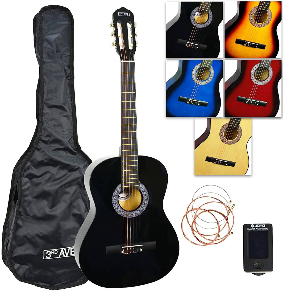 Full Size Classical Nylon String Guitar Pack with Bag F467170