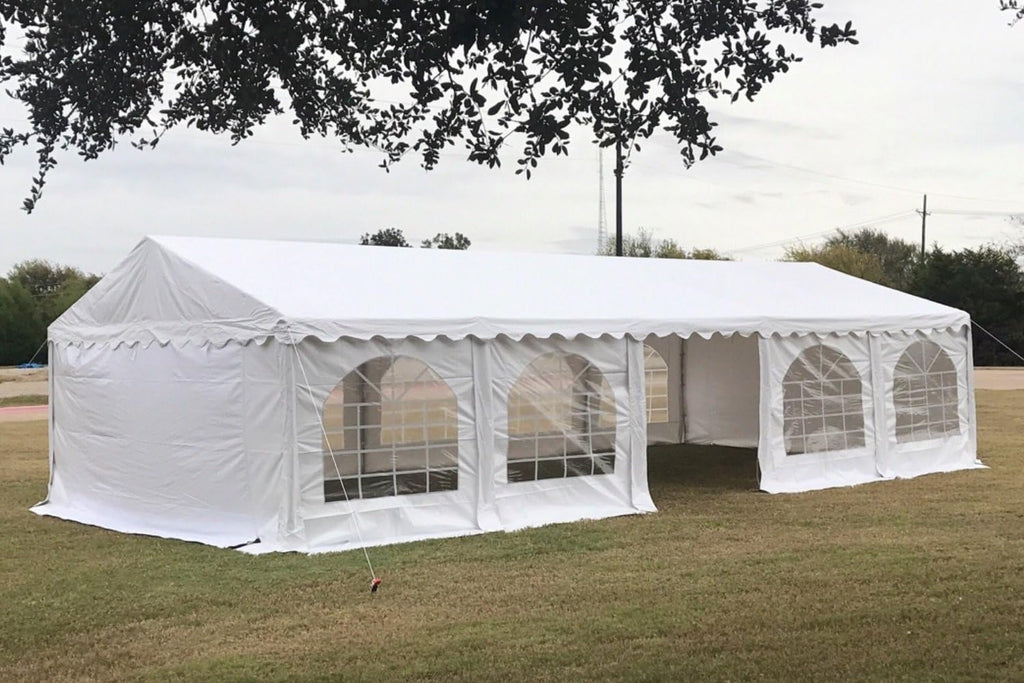 White Fire Retardant PVC Party Tent N7033