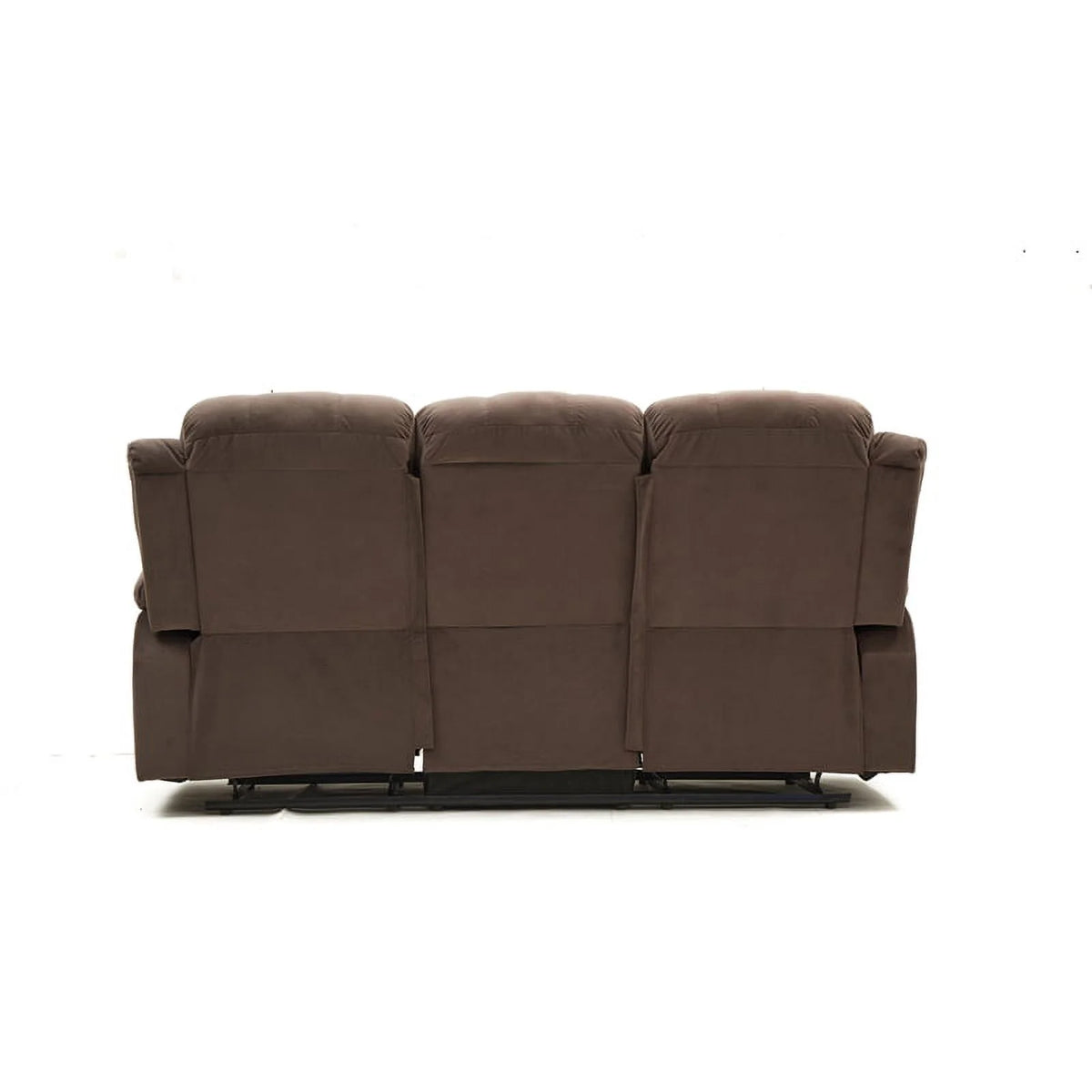 Brown Microfiber Sofa B8235