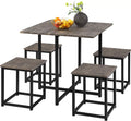 5-Piece Dining Table Set with 4 Stools G483410