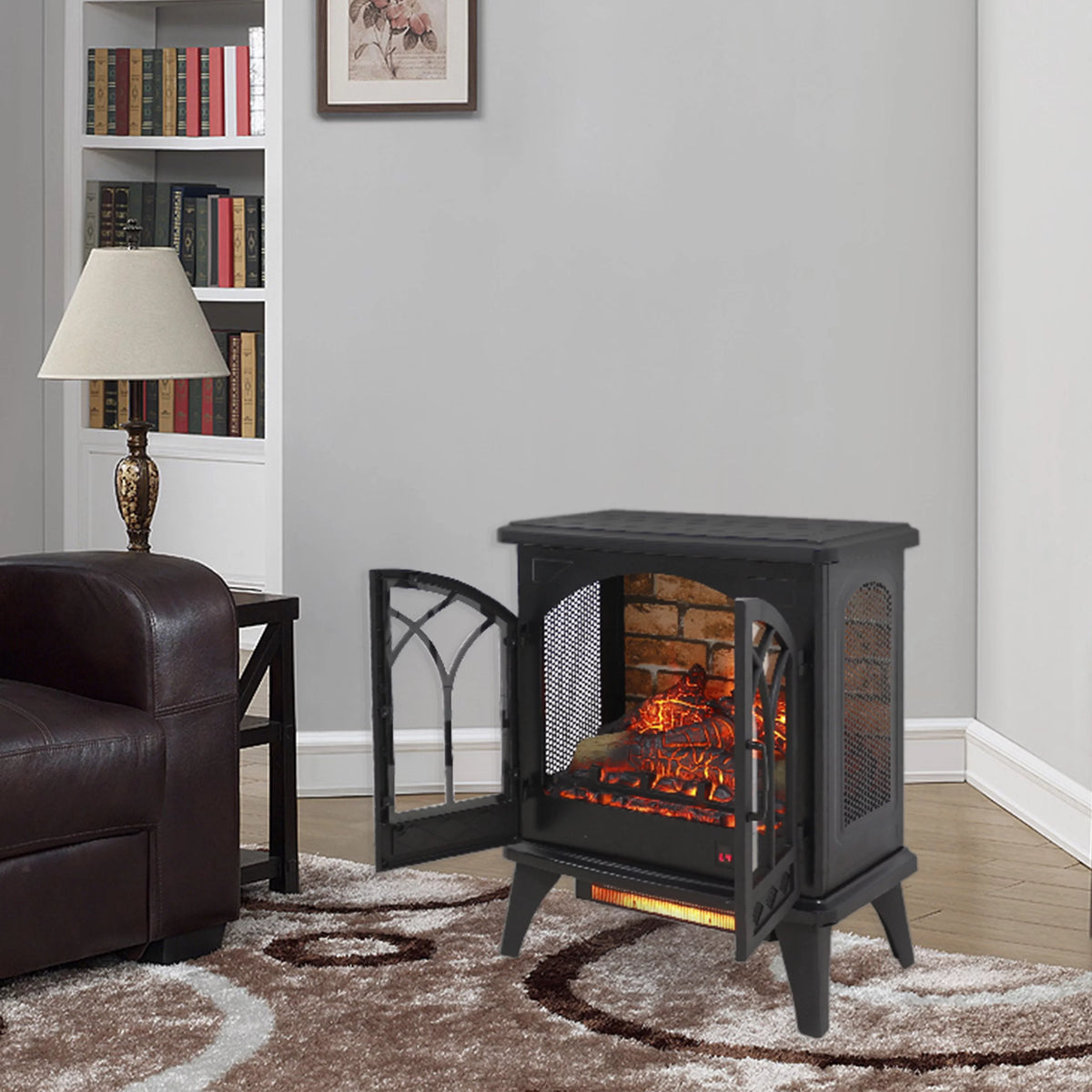 24 Inch 3D Infrared Electric Stove Y8095