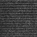 Charcoal Black Ribbed Indoor Outdoor Carpet 6 Feet X 10 Feet Q756