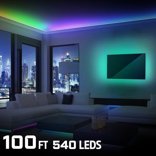 Wi-Fi RGB+IC LED Light Strip, 25 Foot H51056