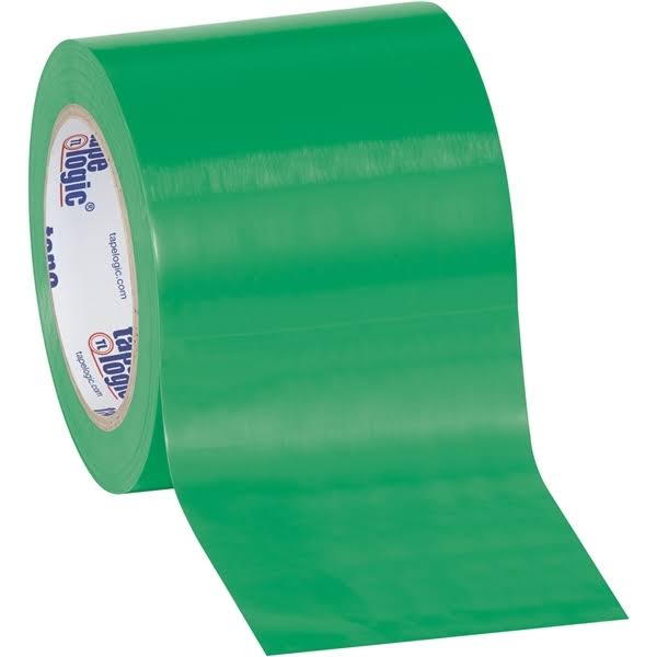 Green Solid Vinyl Safety Tape 36 Yard Roll Z899507