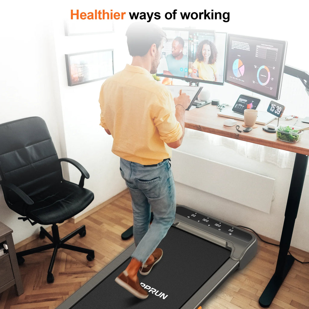 2.5HP Under Desk Treadmill with Remote Control L287