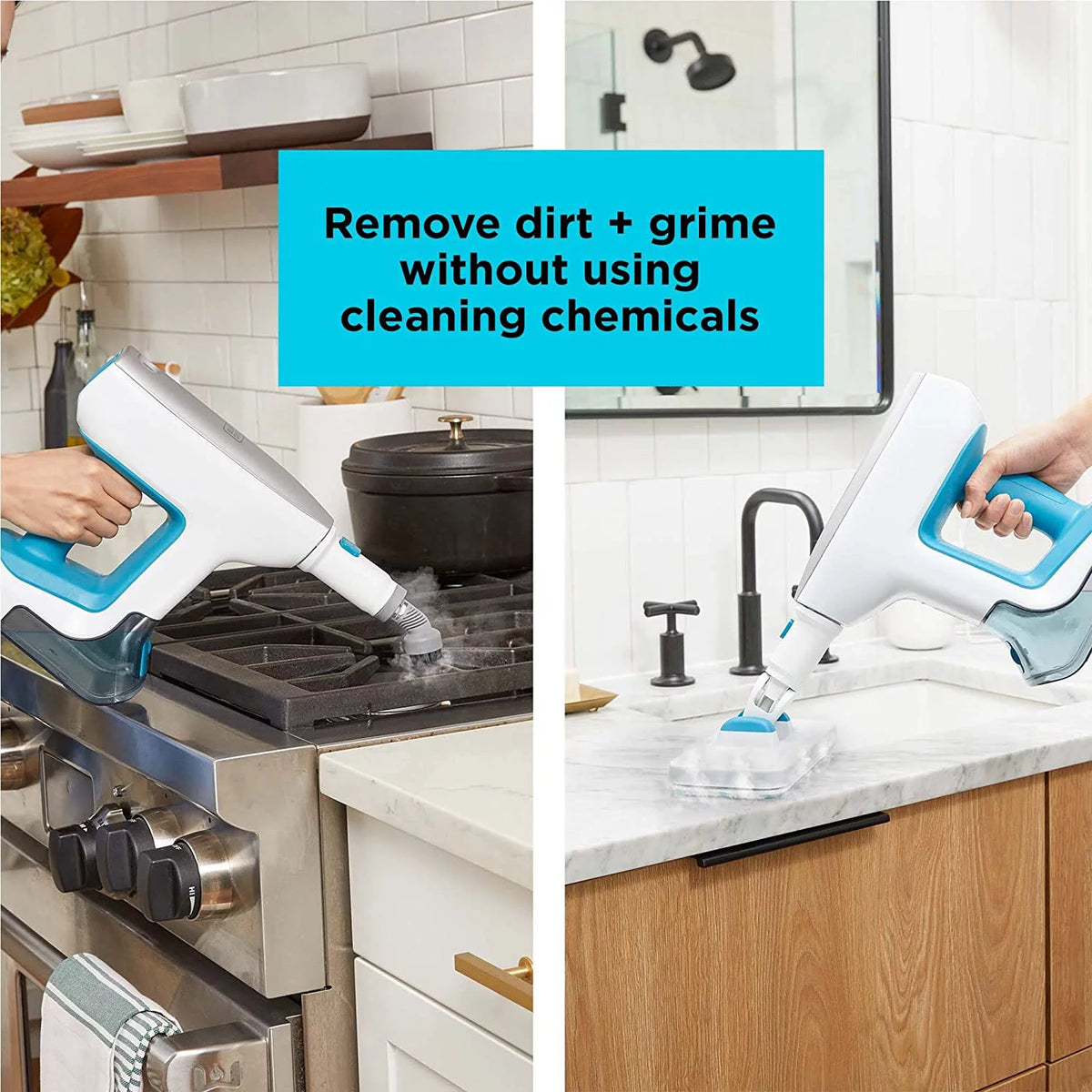 Multipurpose Steam Cleaning System with 7 Attachments Q2536