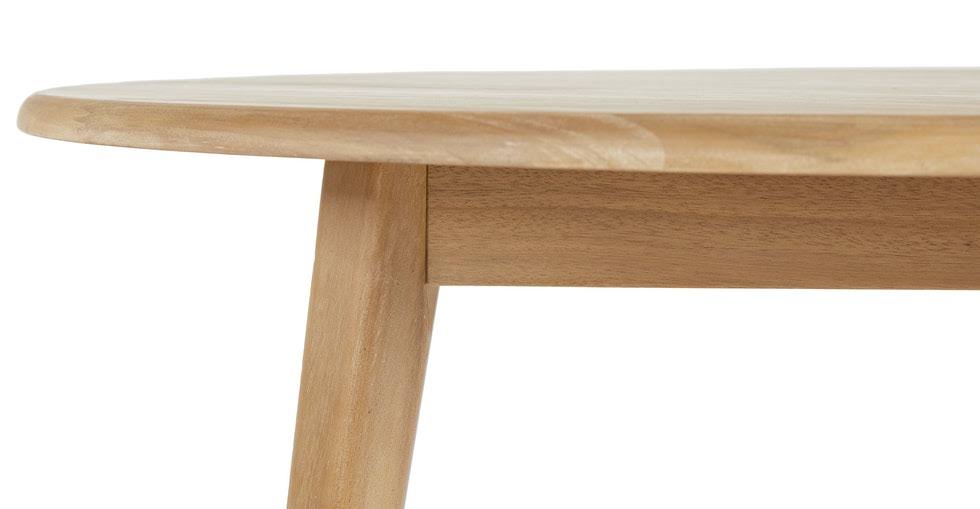 Round Acacia Coffee Table X2779