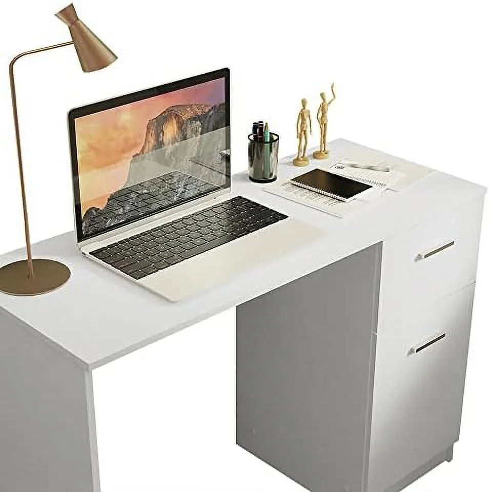 Black Computer Desk with 3 Drawers T97216