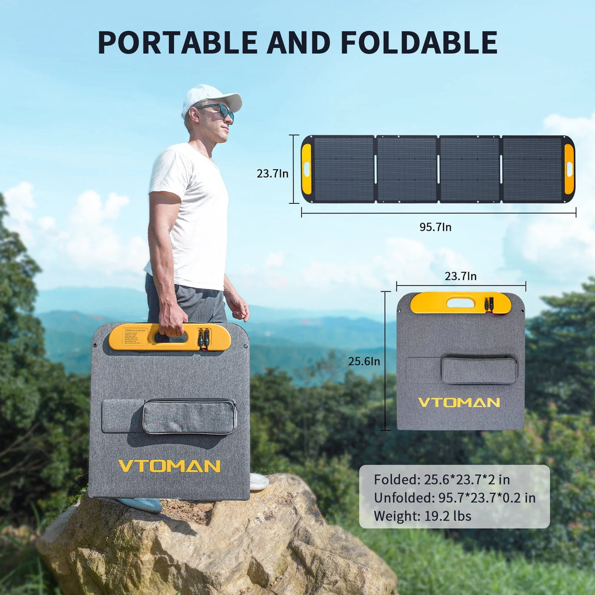 1000W Portable Power Station with 220W Solar Panels Z3325