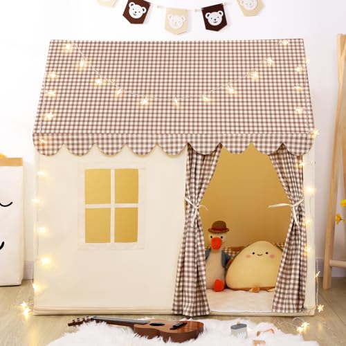 Kids Play Tent with Roll-up Door and Windows E5695