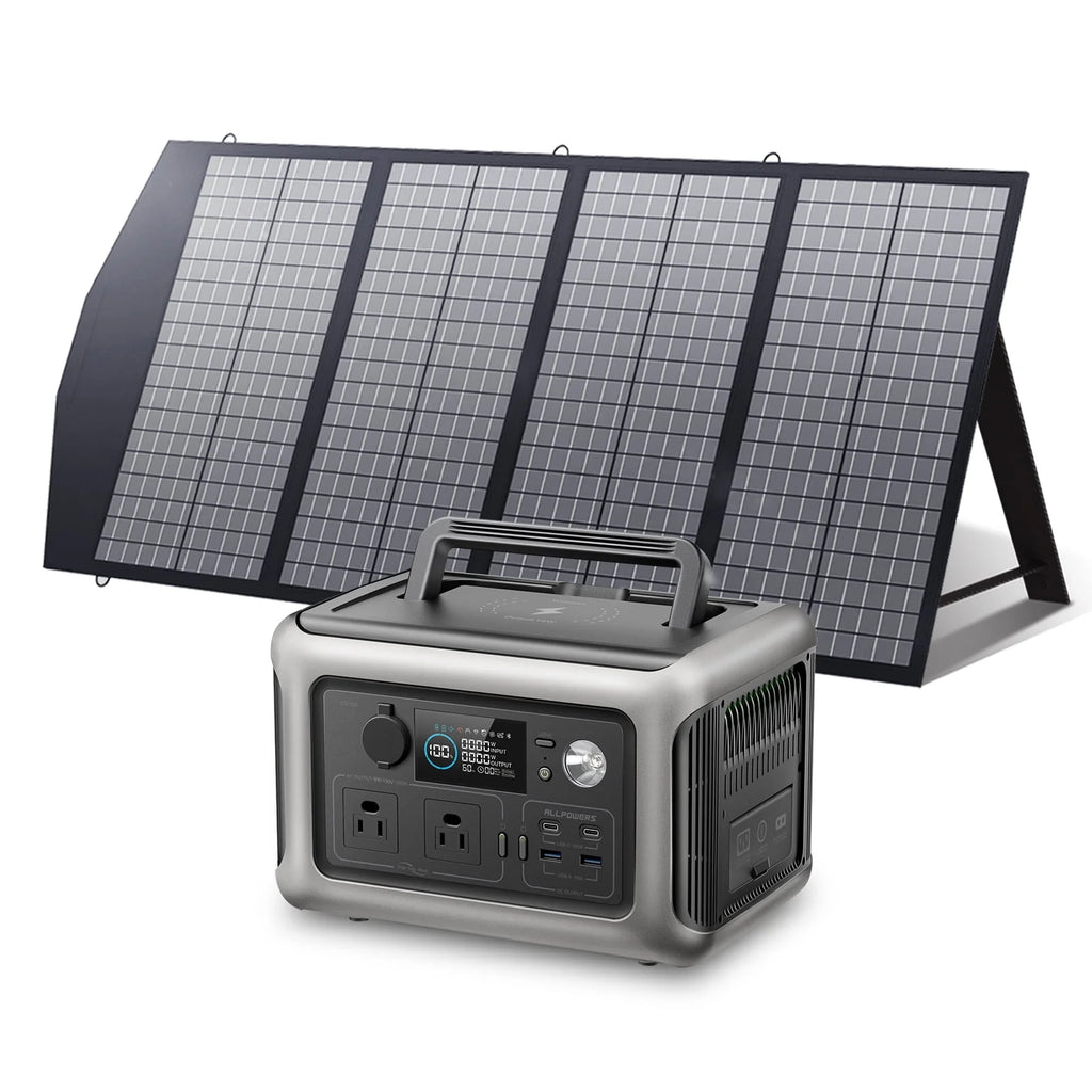 Portable Power Station 600W 299Wh LiFePO4 Battery I372805