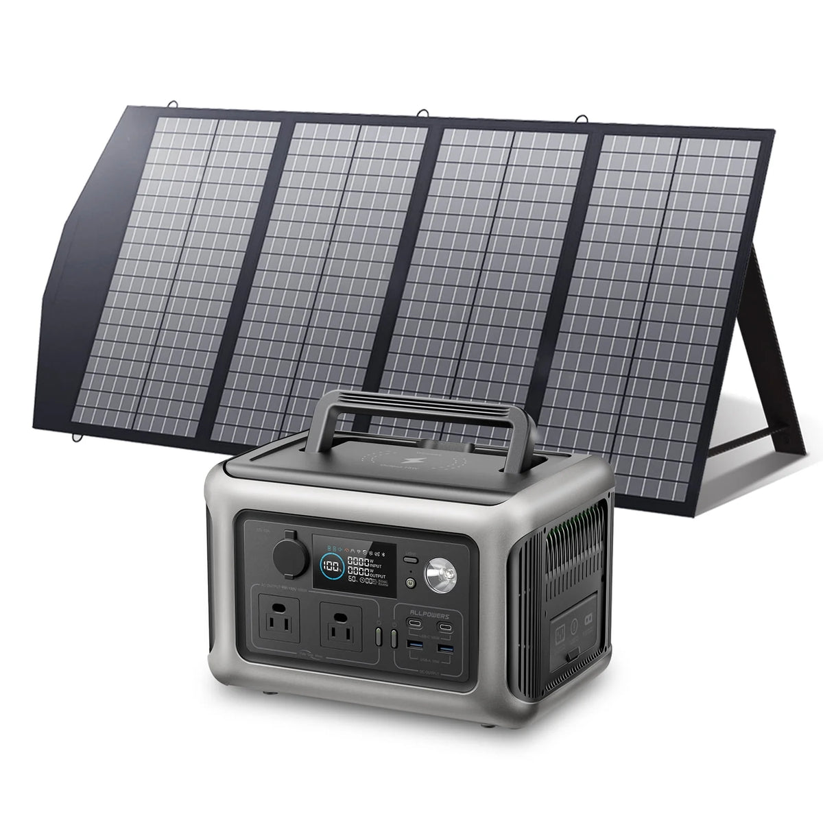 Portable Power Station 600W 299Wh LiFePO4 Battery I372805