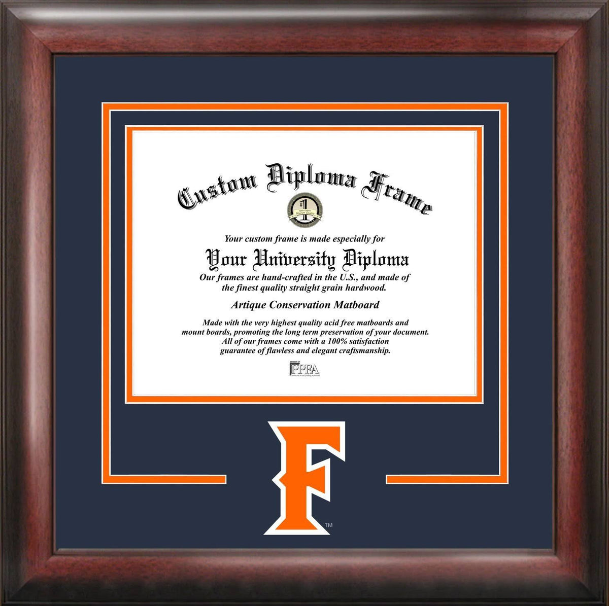 Fullerton Spirit Diploma Frame X438653