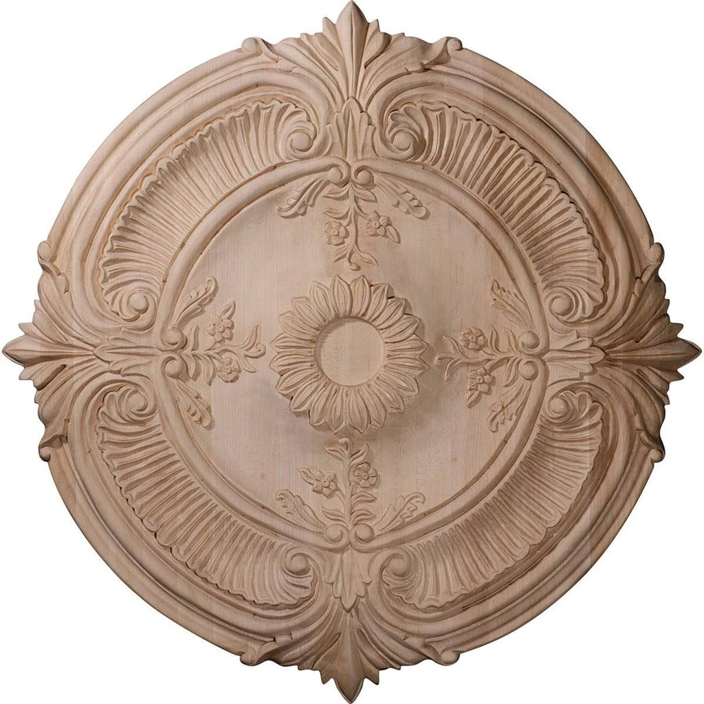 Carved Maple Ceiling Medallion Z37647