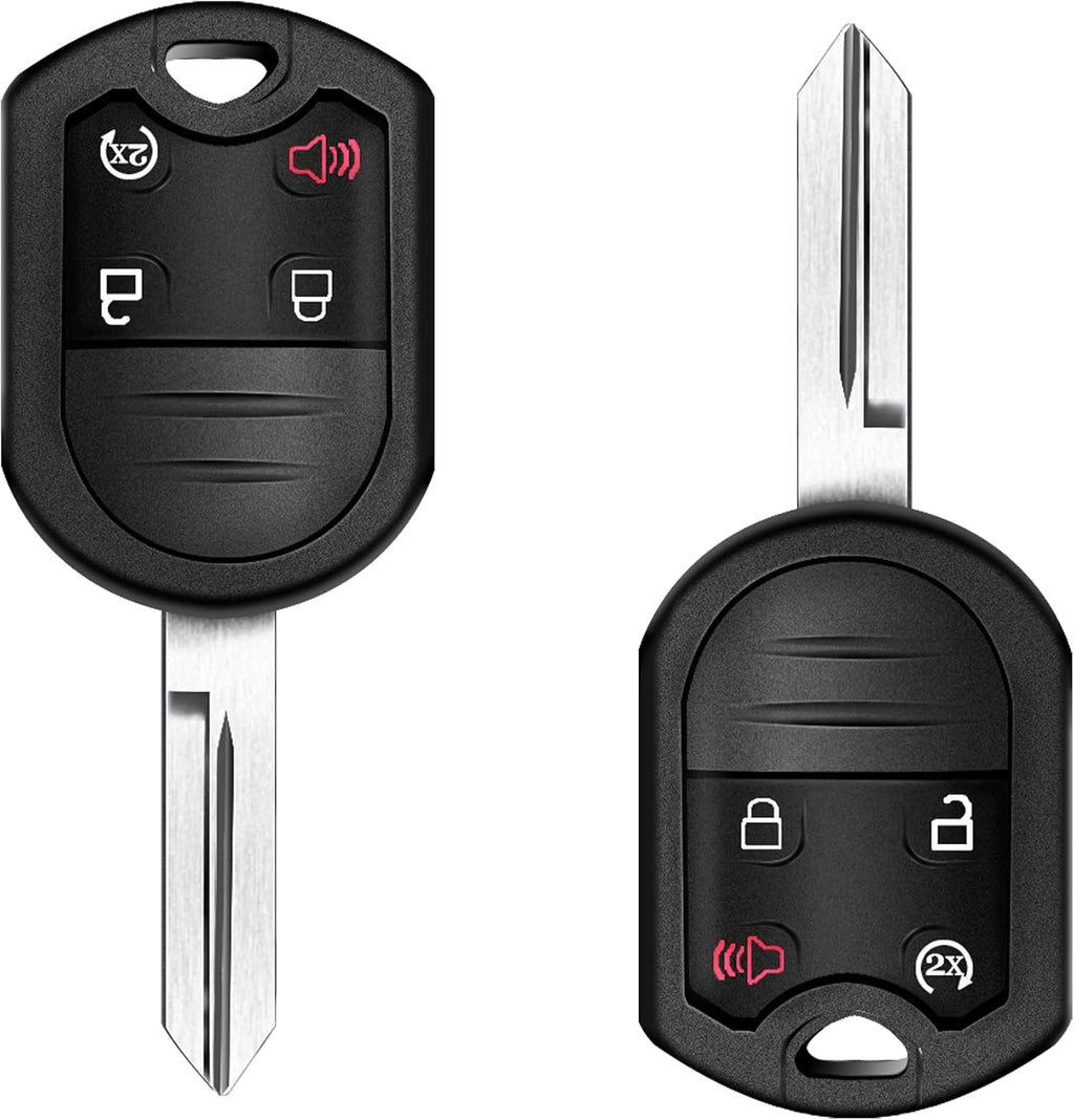 Keyless Entry Remote Car Key Fob Pack of 2 C808