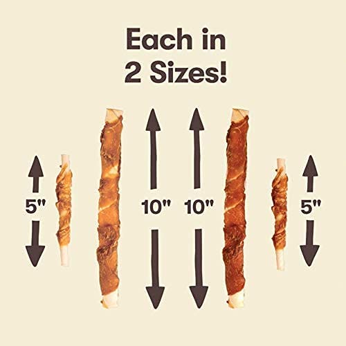 Chicken Wrapped Rawhide Natural Dog Treats 16 oz R968723
