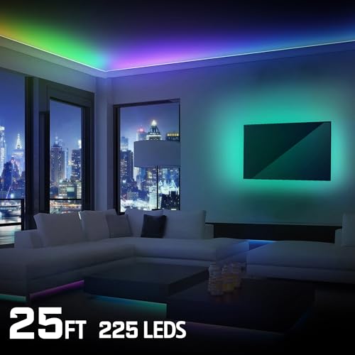 Wi-Fi RGB+IC LED Light Strip, 25 Foot H51056