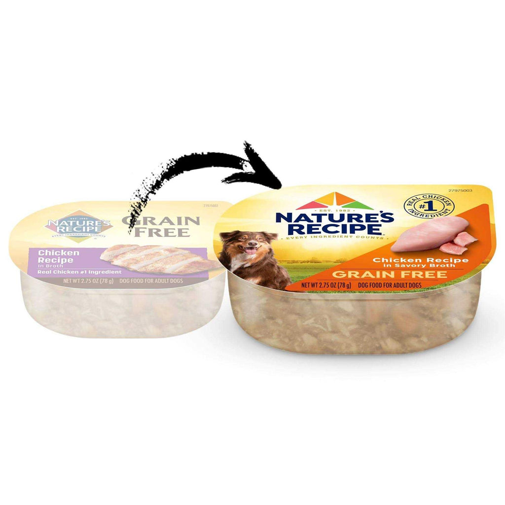Grain Free Chicken Recipe in Broth Wet Dog Food L978485