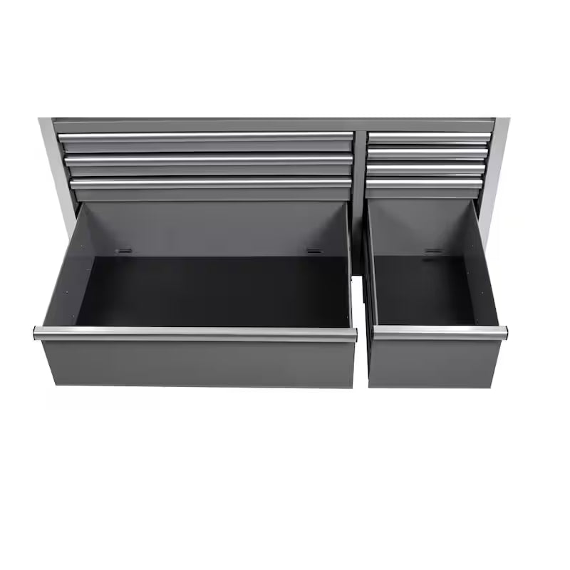 52 in. Gloss Gray Mobile Workbench Tool Chest T3634