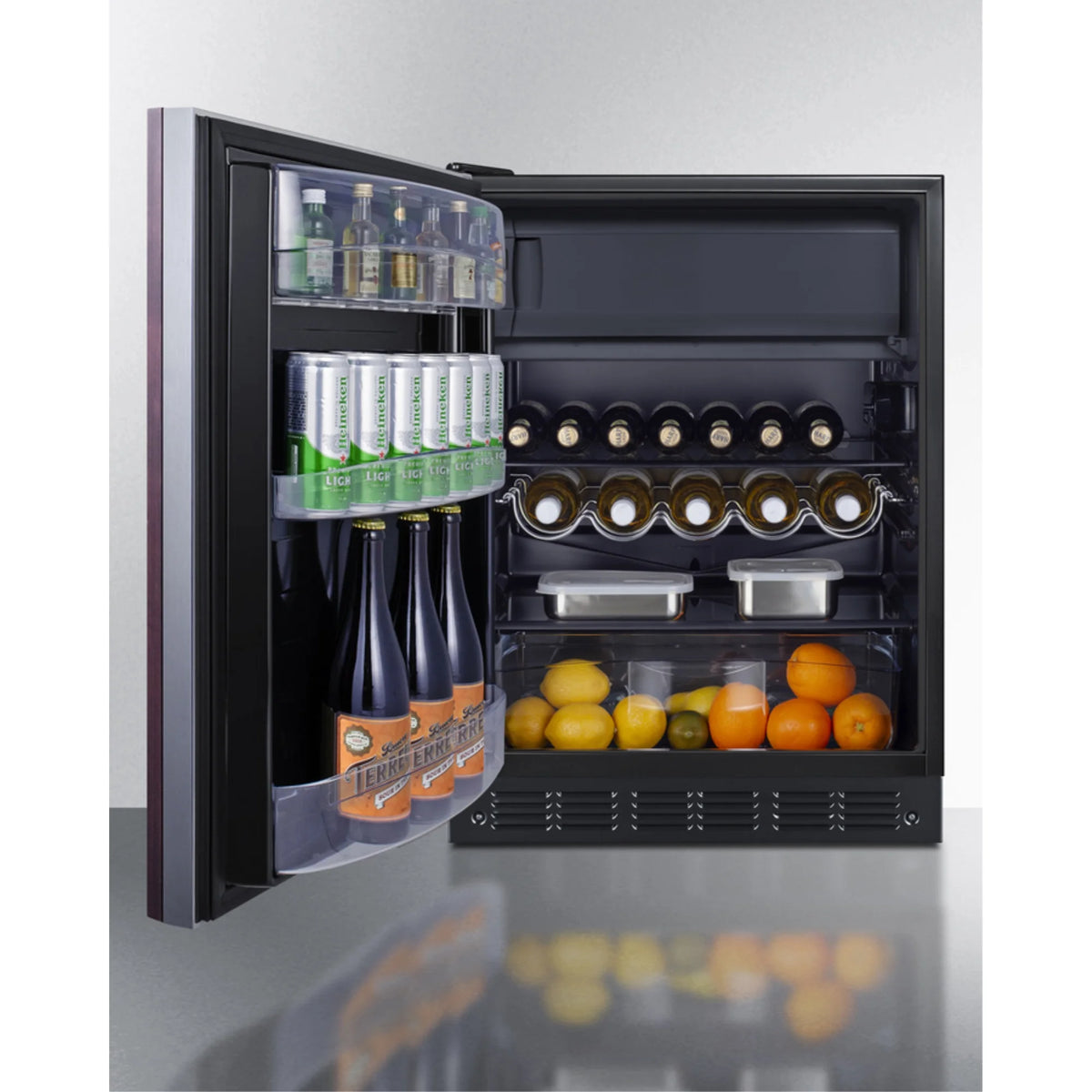 24" Wide 5 Cu. Ft. Compact Refrigerator Freezer Z432207