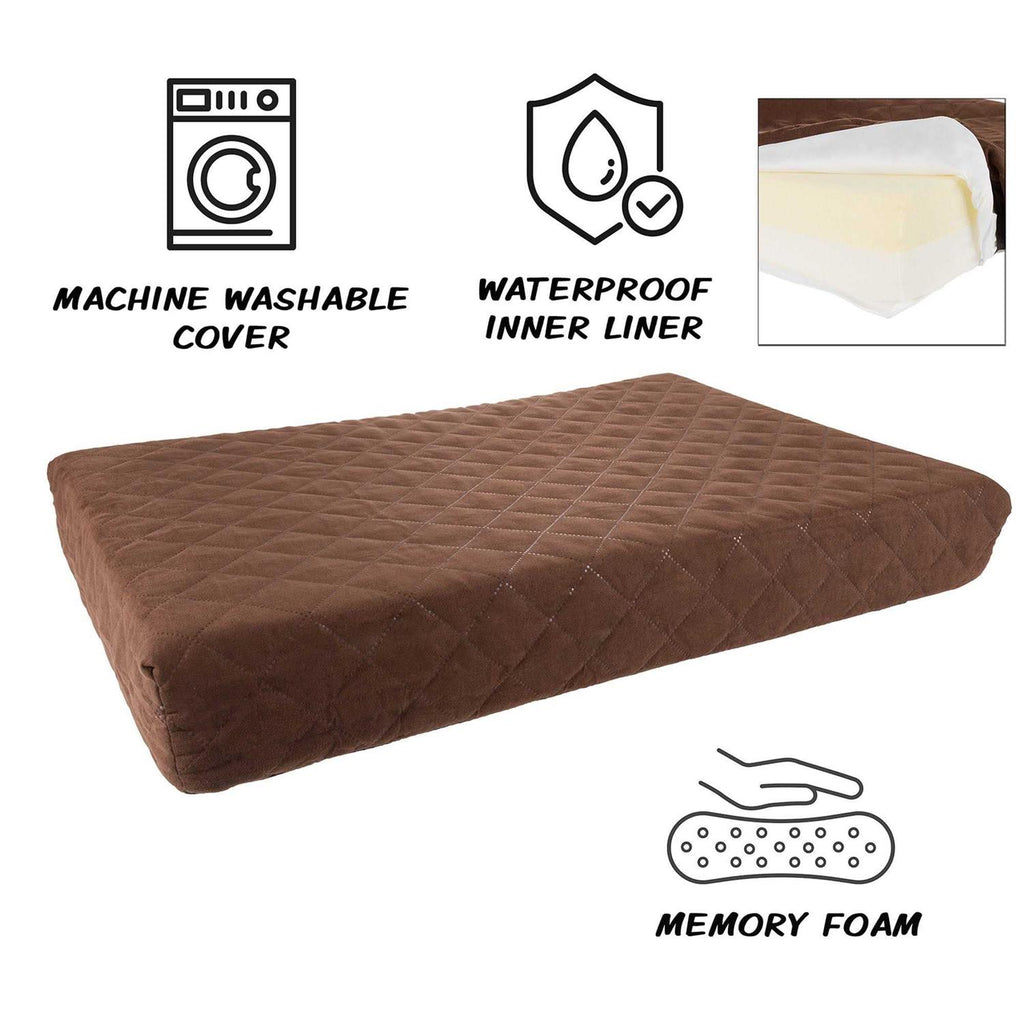 Waterproof Indoor/Outdoor Memory Foam Pet Bed Y1277