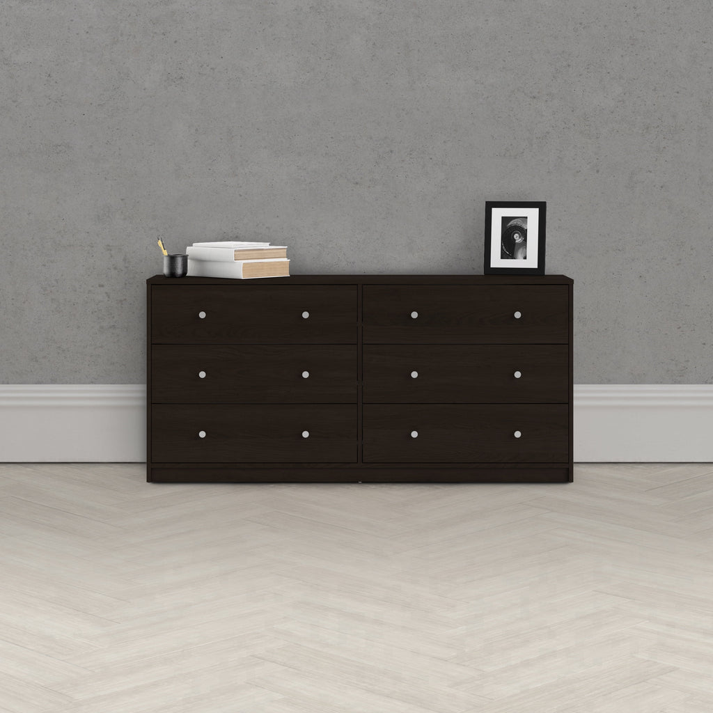 6 Drawer Double Dresser J28001