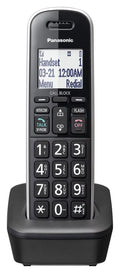 Cordless Handset with Large LCD, Call Block, Caller ID, Phonebook - Black X4764