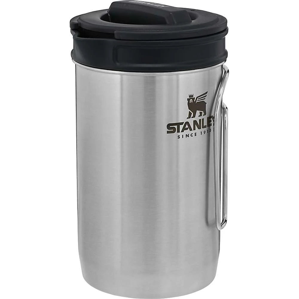 Stainless Steel Camping French Press Coffee Maker, 32 oz C964929