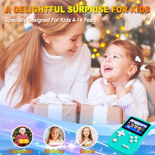 Blue Handheld Electronic Gaming System J176