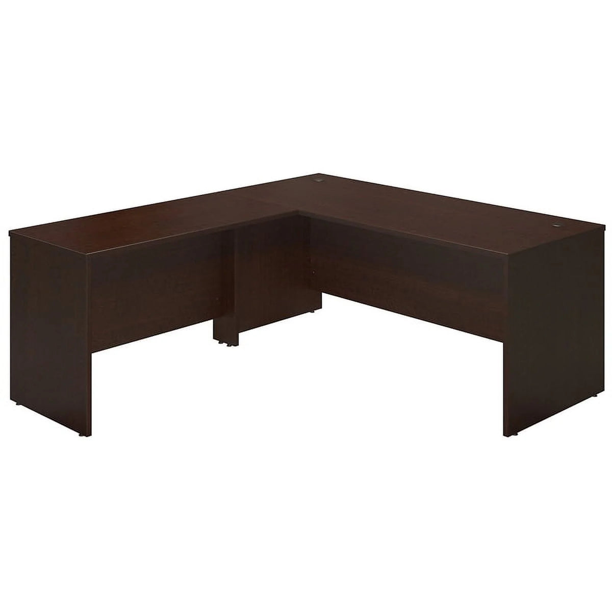 72"x30" Wood L-Shaped Computer Desk X47354
