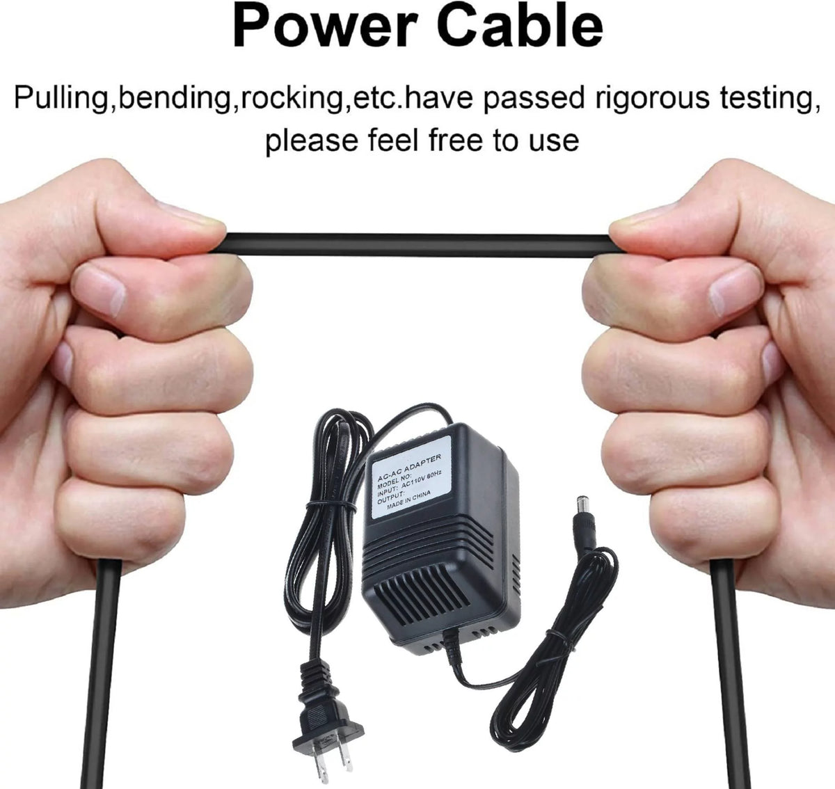9V AC Adapter Charger Replacement S7302