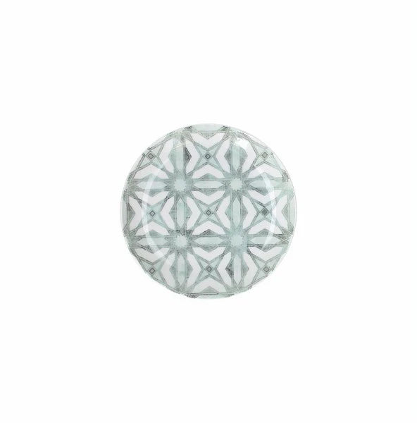 Teal 20cm Coupe Dessert Plate D552