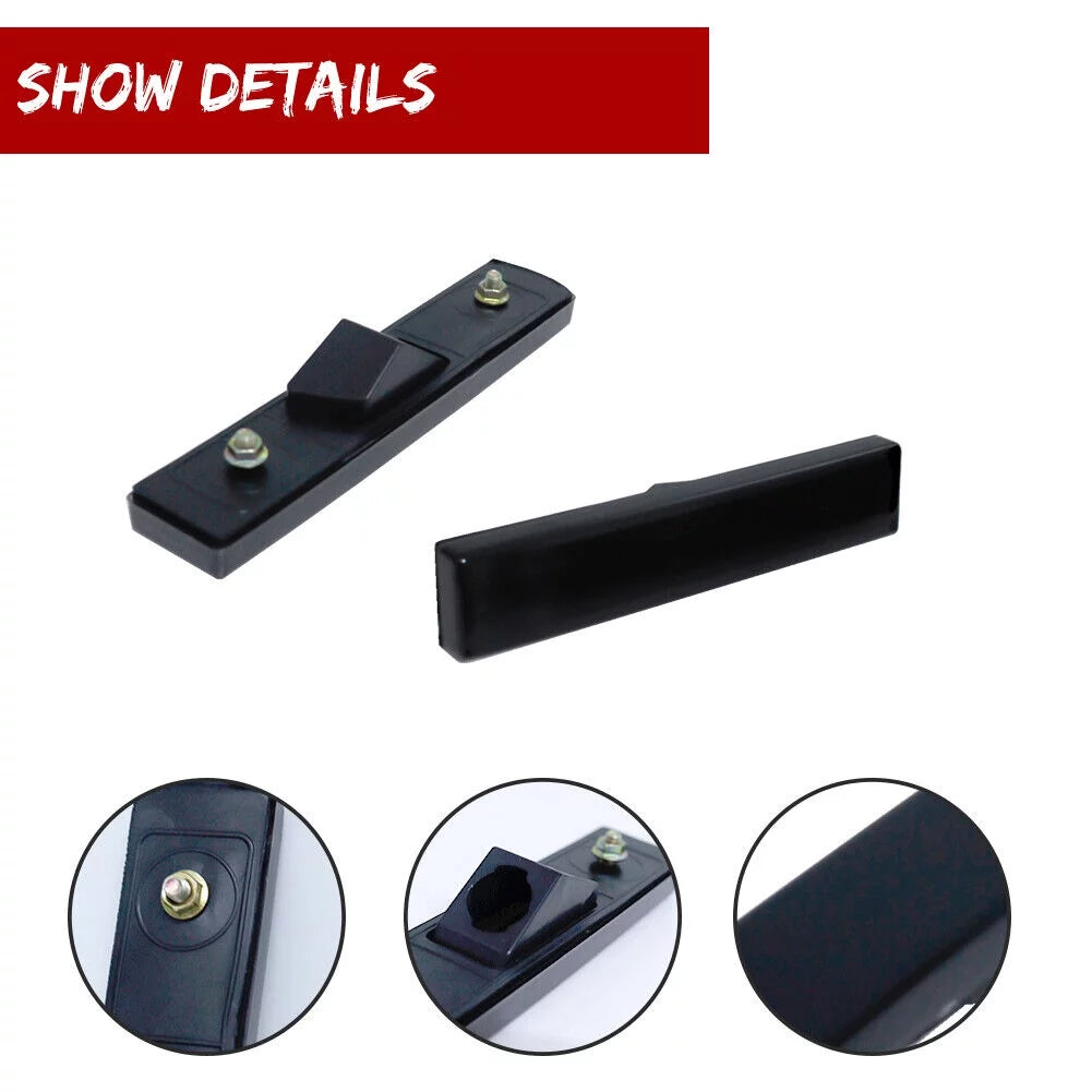 Smoked Rear Bumper Side Marker Lights X80014