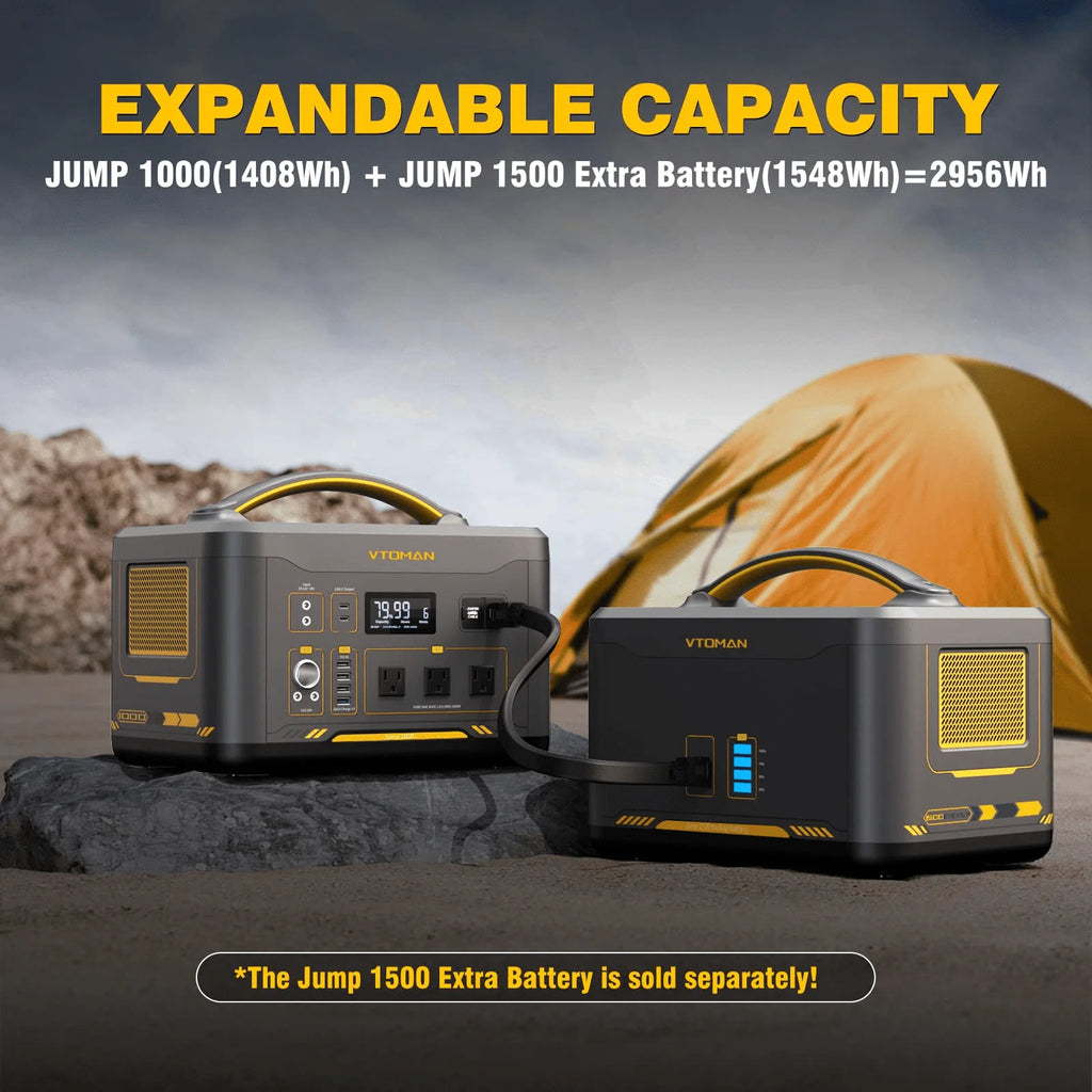 1000W Portable Power Station with 220W Solar Panels Z3325
