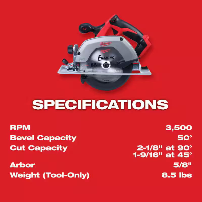 18V Cordless Reciprocating Saw and Circular Saw C1009