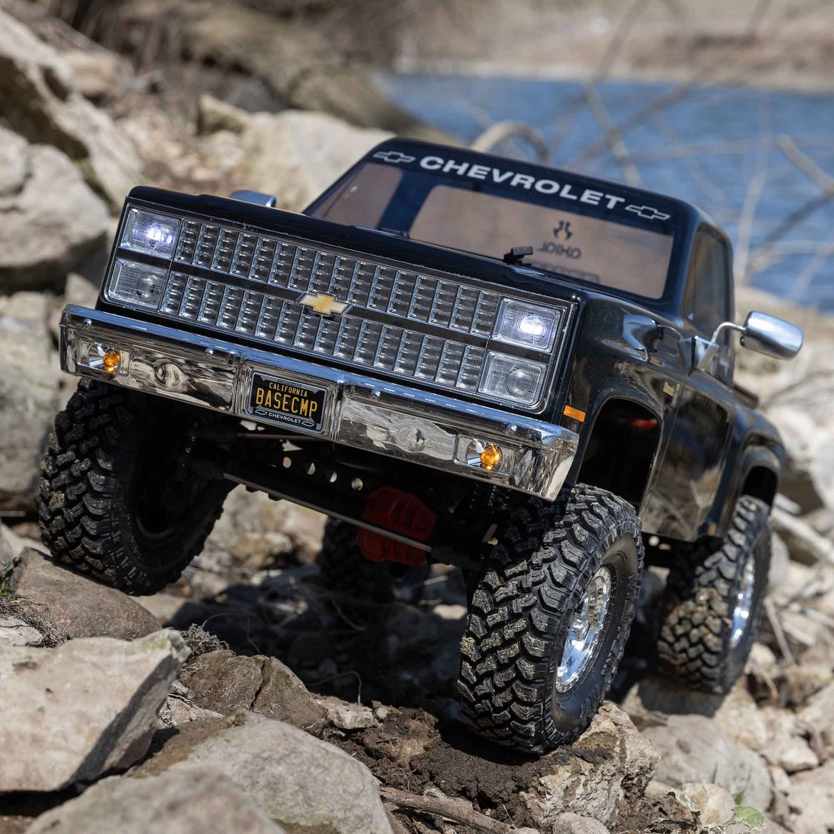 Black RC Truck P3022