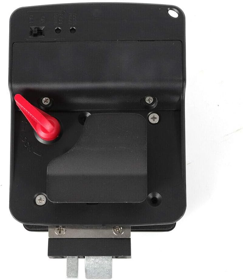 Keyless Entry Door Lock Latch Handle Knob Deadlock (Black) K701136
