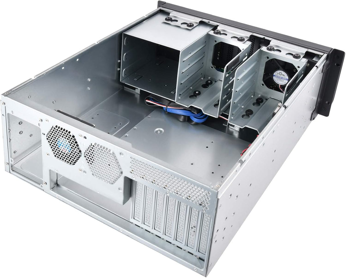4U Rackmount Server Chassis with 3 X 5.25 Front Bays R11521