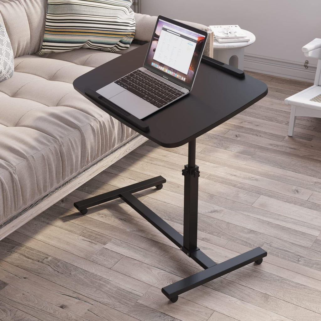 Adjustable Overbed Bedside Table with Wheels C70252