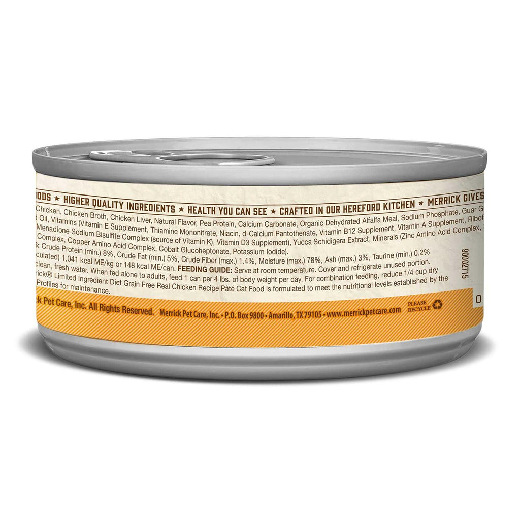 Grain Free Duck Pate Canned Cat Food L832