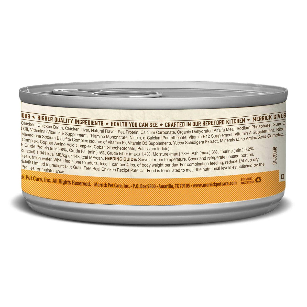 Grain Free Duck Pate Canned Cat Food L832