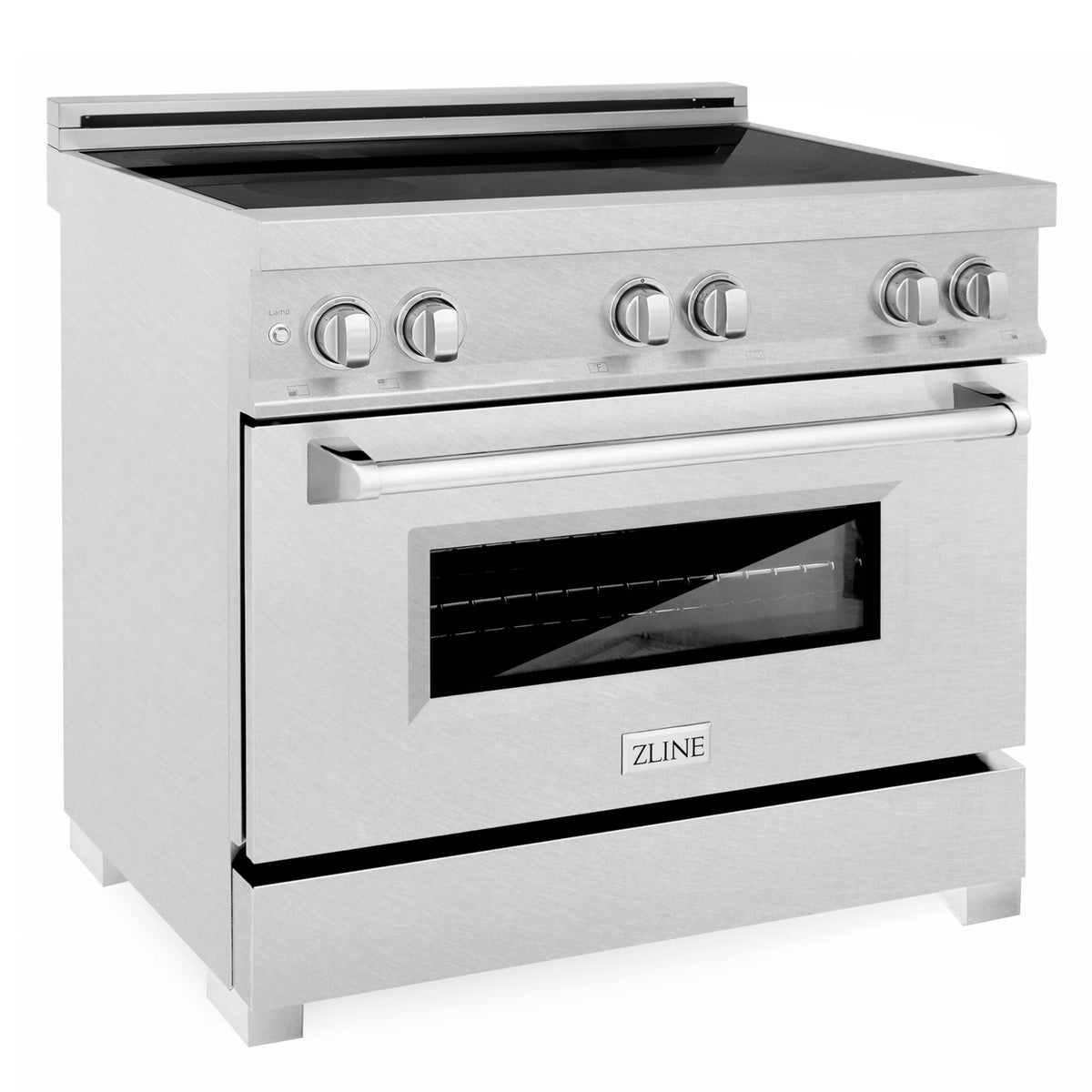 36 4.6 cu. ft. Induction Range with 5 Element Stove and Electric Oven in Stainless Steel E769259