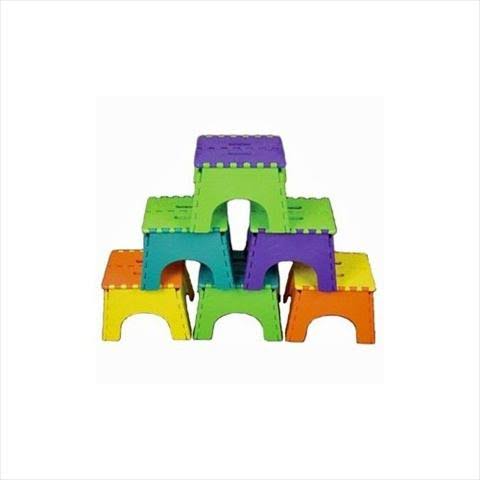 9 in. Two-Tone Step Stool, Pack of 6 L428423