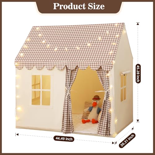 Kids Play Tent with Roll-up Door and Windows E5695